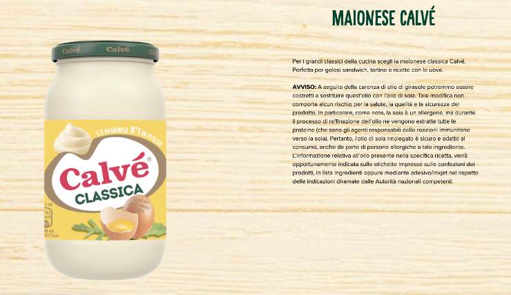 Maionese cambia sapore - NonSapeviChe