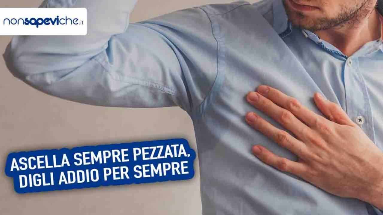 Ascella sempre pezzata, digli addio per sempre